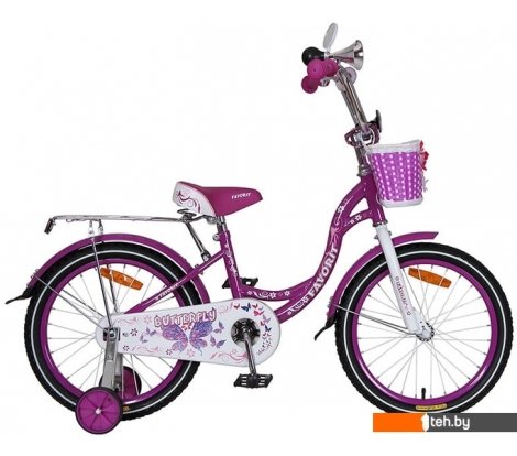  - Детские велосипеды Favorit Butterfly 18 2020 (фиолетовый) - Butterfly 18 2020 (фиолетовый)