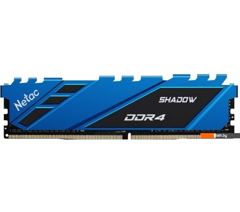  - Оперативная память Netac Shadow 16ГБ DDR4 3200 МГц NTSDD4P32SP-16B - Shadow 16ГБ DDR4 3200 МГц NTSDD4P32SP-16B