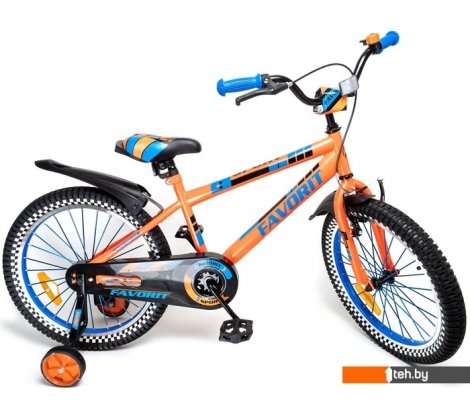  - Детские велосипеды Favorit Sport 20 SPT-20OR (оранжевый) - Sport 20 SPT-20OR (оранжевый)
