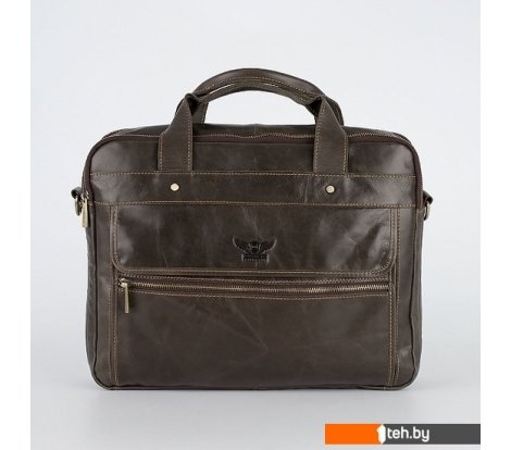  - Женские и мужские сумки Poshete 253-6547-29-BRW (коричневый) - 253-6547-29-BRW (коричневый)