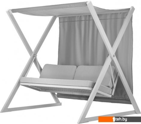- Садовые качели byRoom Сакура 004 (серебряный/светло-серый) - Сакура 004 (серебряный/светло-серый)