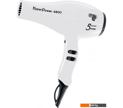  - Фены ETI Hyper Power 4800 (белый) - Hyper Power 4800 (белый)