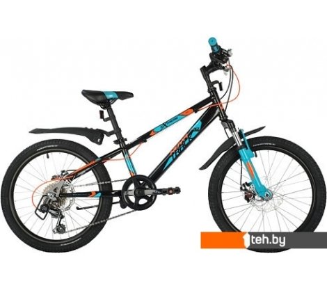  - Детские велосипеды Novatrack Extrime 6.D 2021 20SH6D.EXTREME.BK21 (черный) - Extrime 6.D 2021 20SH6D.EXTREME.BK21 (черный)