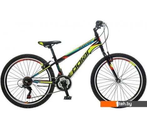  - Велосипеды Polar Sonic 24 (черный/зеленый) - Sonic 24 (черный/зеленый)