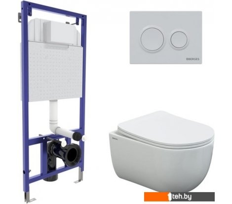  - Унитазы Berges Wasserhaus Ventas Rimless 043239 (с сиденьем) - Ventas Rimless 043239 (с сиденьем)