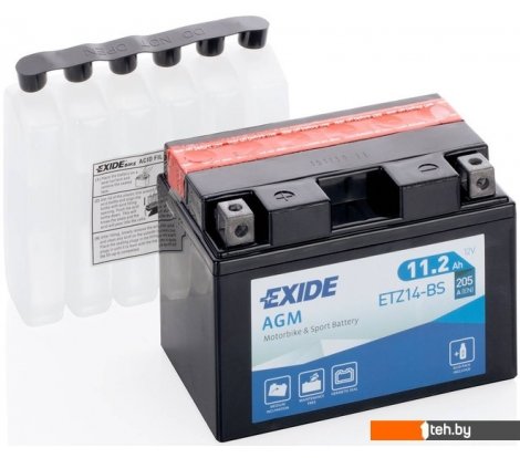  - Мотоциклетные аккумуляторы Exide ETZ14-BS (11.2 А·ч) - ETZ14-BS (11.2 А·ч)