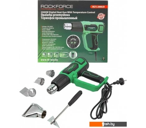  - Промышленные фены RockForce RF-HG75-2000LED - RF-HG75-2000LED