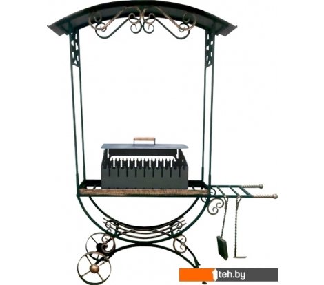  - Мангалы, грили, барбекю СтальСнабДизайн МК-5 с крышкой - МК-5 с крышкой