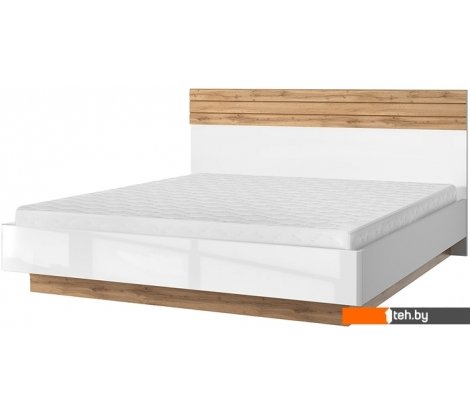  - Кровати Anrex Taurus 180 с ПМ 708230 180x200 (дуб вотан/белый) - Taurus 180 с ПМ 708230 180x200 (дуб вотан/белый)