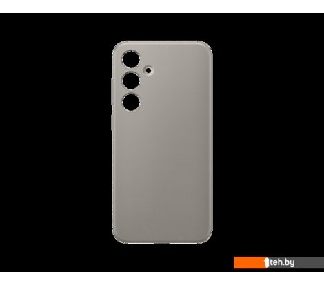  - Чехлы для телефонов Samsung Vegan Leather Case S24+ (серо-коричневый) - Vegan Leather Case S24+ (серо-коричневый)