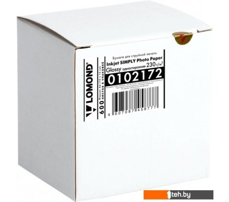  - Бумага и материалы для печати Lomond глянцевая A6 (10x15) 230 г/м2 600 л 0102172 - глянцевая A6 (10x15) 230 г/м2 600 л 0102172