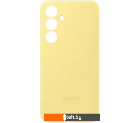 - Чехлы для телефонов Samsung Silicone Case Galaxy S24 FE (желтый) - Silicone Case Galaxy S24 FE (желтый)