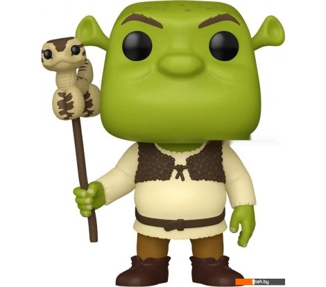  - Роботы, трансформеры, фигурки Funko POP! Movies Shrek DW 30th Shrek w/Snake (1594) 81176 - POP! Movies Shrek DW 30th Shrek w/Snake (1594) 81176