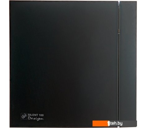 - Вытяжная и приточная вентиляция Soler&Palau Silent-100 CZ Matt Black Design - 4C 5210007700 - Silent-100 CZ Matt Black Design - 4C 5210007700