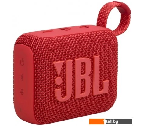  - Беспроводные и портативные колонки JBL Go 4 (красный) - Go 4 (красный)