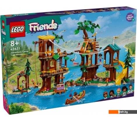  - Конструкторы LEGO Friends 42631 Лагерь приключений: Дом на дереве - Friends 42631 Лагерь приключений: Дом на дереве