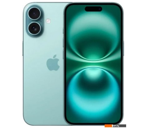  - Мобильные телефоны Apple iPhone 16 256GB (бирюзовый) - iPhone 16 256GB (бирюзовый)