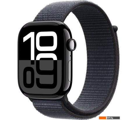  - Умные часы и браслеты Apple Watch Series 10 46 мм (алюминиевый корпус, черный/темно-серый, нейлоновый ремешок) - Watch Series 10 46 мм (алюминиевый корпус, черный/темно-серый, нейлоновый ремешок)