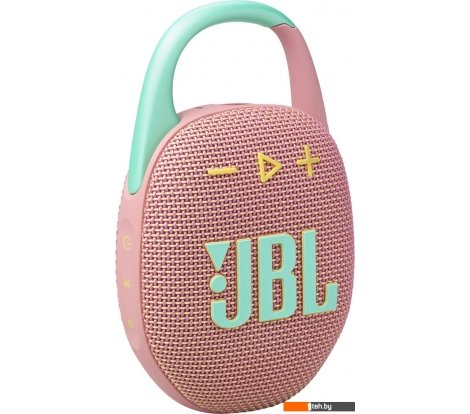  - Беспроводные и портативные колонки JBL Clip 5 (розовый) - Clip 5 (розовый)