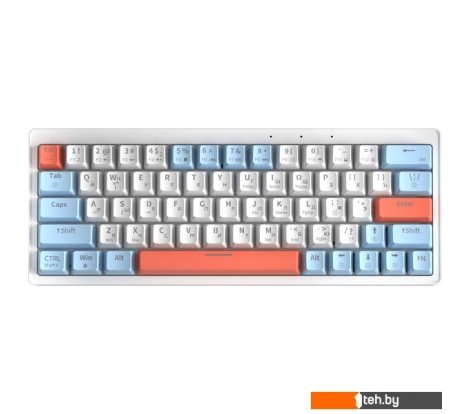  - Клавиатуры Cyberlynx ZA63 Pro White Blue Orange (TNT Yellow) - ZA63 Pro White Blue Orange (TNT Yellow)