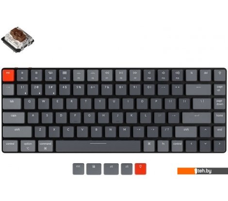  - Клавиатуры Keychron K3 V2 RGB K3-B3-RU (Gateron Low Profile Brown) - K3 V2 RGB K3-B3-RU (Gateron Low Profile Brown)