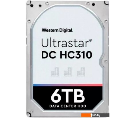  - Жесткие диски WD DC HC310 6TB HUS726T6TALE6L4 - DC HC310 6TB HUS726T6TALE6L4