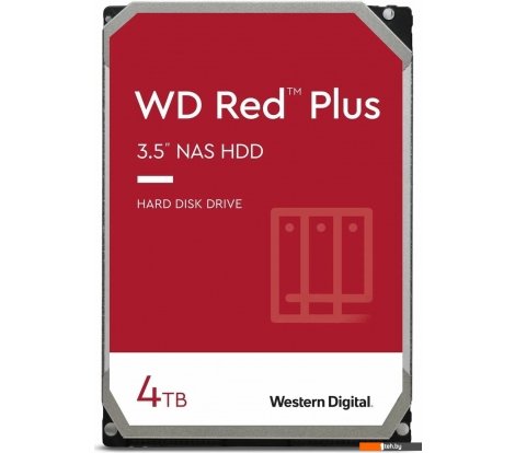  - Жесткие диски WD Red Plus 4TB WD40EFPX - Red Plus 4TB WD40EFPX