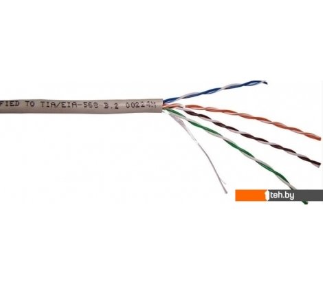  - Кабели, адаптеры, разветвители Lanmaster NM-UTP5E2PR-CU - NM-UTP5E2PR-CU