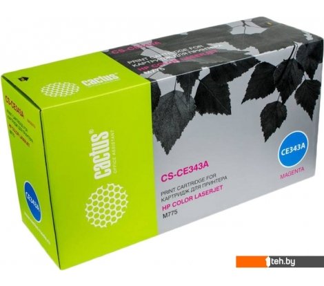  - Картриджи для принтеров и МФУ CACTUS CS-CE343A (аналог HP LaserJet 651A (CE343A)) - CS-CE343A (аналог HP LaserJet 651A (CE343A))
