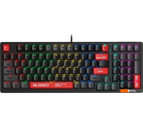 - Клавиатуры A4Tech Bloody S98 Red (Bloody BLMS Red Plus) - Bloody S98 Red (Bloody BLMS Red Plus)