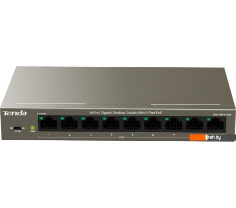  - Коммутаторы Tenda TEG1109P-8-102W - TEG1109P-8-102W