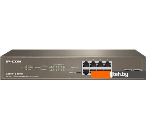  - Коммутаторы IP-COM G1110P-8-150W - G1110P-8-150W