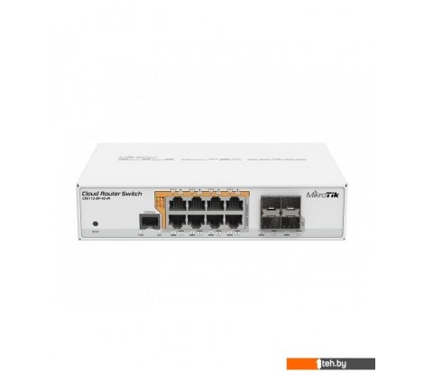  - Коммутаторы Mikrotik CRS112-8P-4S-IN - CRS112-8P-4S-IN