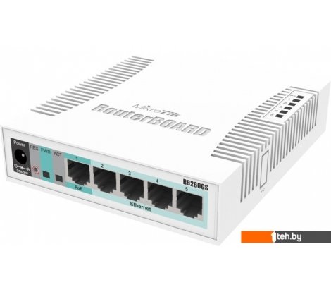  - Коммутаторы Mikrotik RouterBOARD RB260GS - RouterBOARD RB260GS