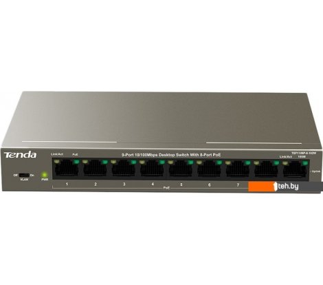  - Коммутаторы Tenda TEF1109P-8-102W - TEF1109P-8-102W