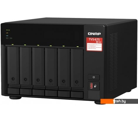  - Сетевые накопители (NAS) QNAP TVS-675-8G - TVS-675-8G