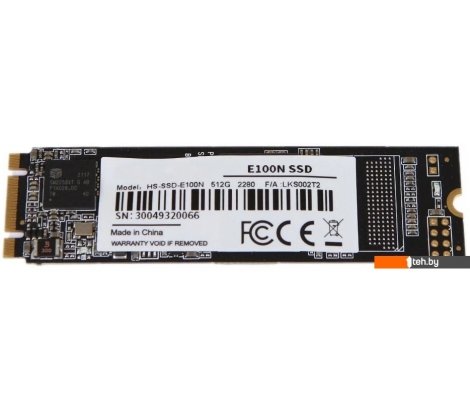  - SSD Hikvision E100N 512GB HS-SSD-E100N-512G - E100N 512GB HS-SSD-E100N-512G