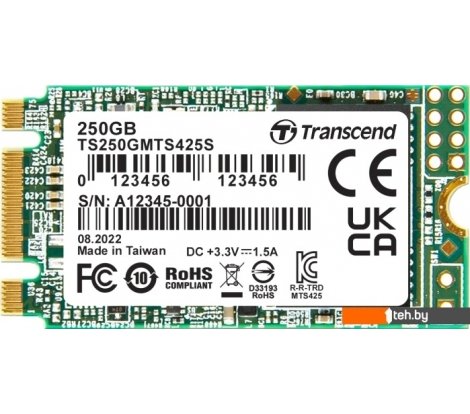  - SSD Transcend 425S 250GB TS250GMTS425S - 425S 250GB TS250GMTS425S