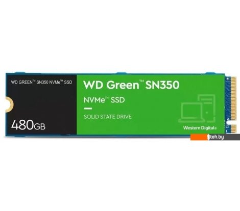  - SSD WD Green SN350 480GB WDS480G2G0C - Green SN350 480GB WDS480G2G0C
