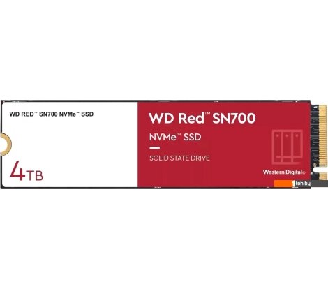  - SSD WD Red SN700 4TB WDS400T1R0C - Red SN700 4TB WDS400T1R0C