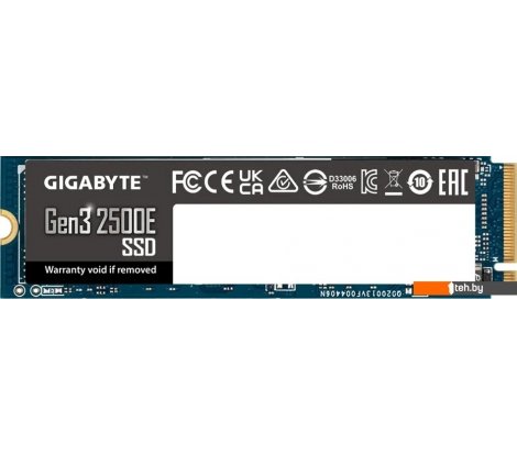  - SSD Gigabyte Gen3 2500E 500GB G325E500G - Gen3 2500E 500GB G325E500G