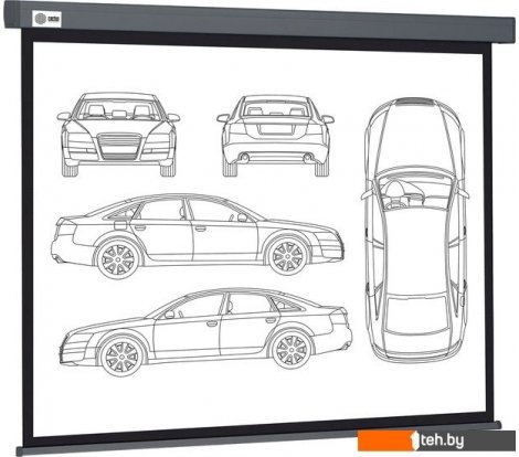  - Проекционные экраны CACTUS Wallscreen 168x299 CS-PSW-168X299-SG - Wallscreen 168x299 CS-PSW-168X299-SG