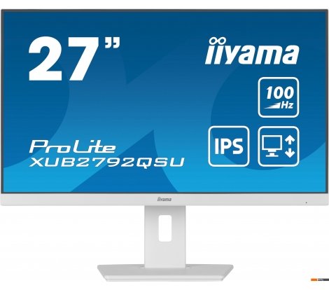  - Мониторы Iiyama ProLite XUB2792QSU-W6 - ProLite XUB2792QSU-W6