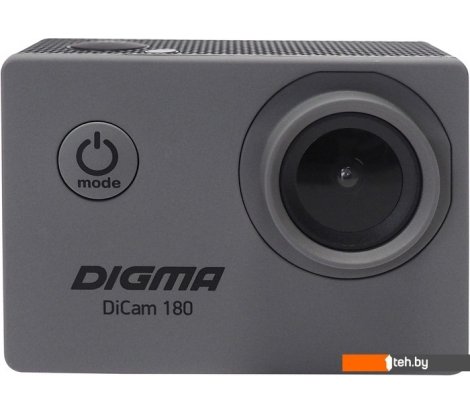  - Экшен-камеры Digma DiCam 180 (серый) - DiCam 180 (серый)