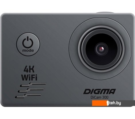  - Экшен-камеры Digma DiCam 300 (серый) - DiCam 300 (серый)