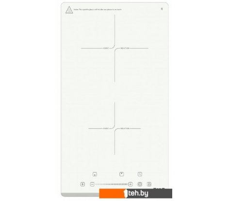  - Варочные панели Zorg INO31 white - INO31 white