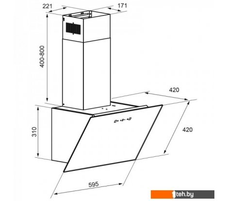  - Вытяжки Zigmund & Shtain K 143.6 B - K 143.6 B