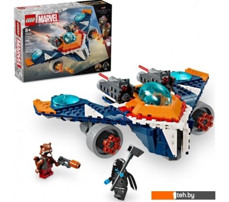  - Конструкторы LEGO Marvel Super Heroes 76278 Боевая птица Ракеты против Ронана - Marvel Super Heroes 76278 Боевая птица Ракеты против Ронана