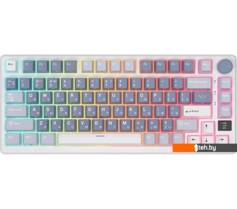 - Клавиатуры Royal Kludge RK-M75 RGB Ocean Blue (RK Silver) - RK-M75 RGB Ocean Blue (RK Silver)