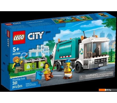  - Конструкторы LEGO City 60386 Грузовик для переработки отходов - City 60386 Грузовик для переработки отходов